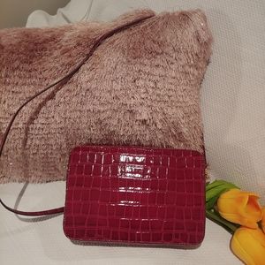 🆕Michael Kors Crocodile Leather Crossbody Bag
